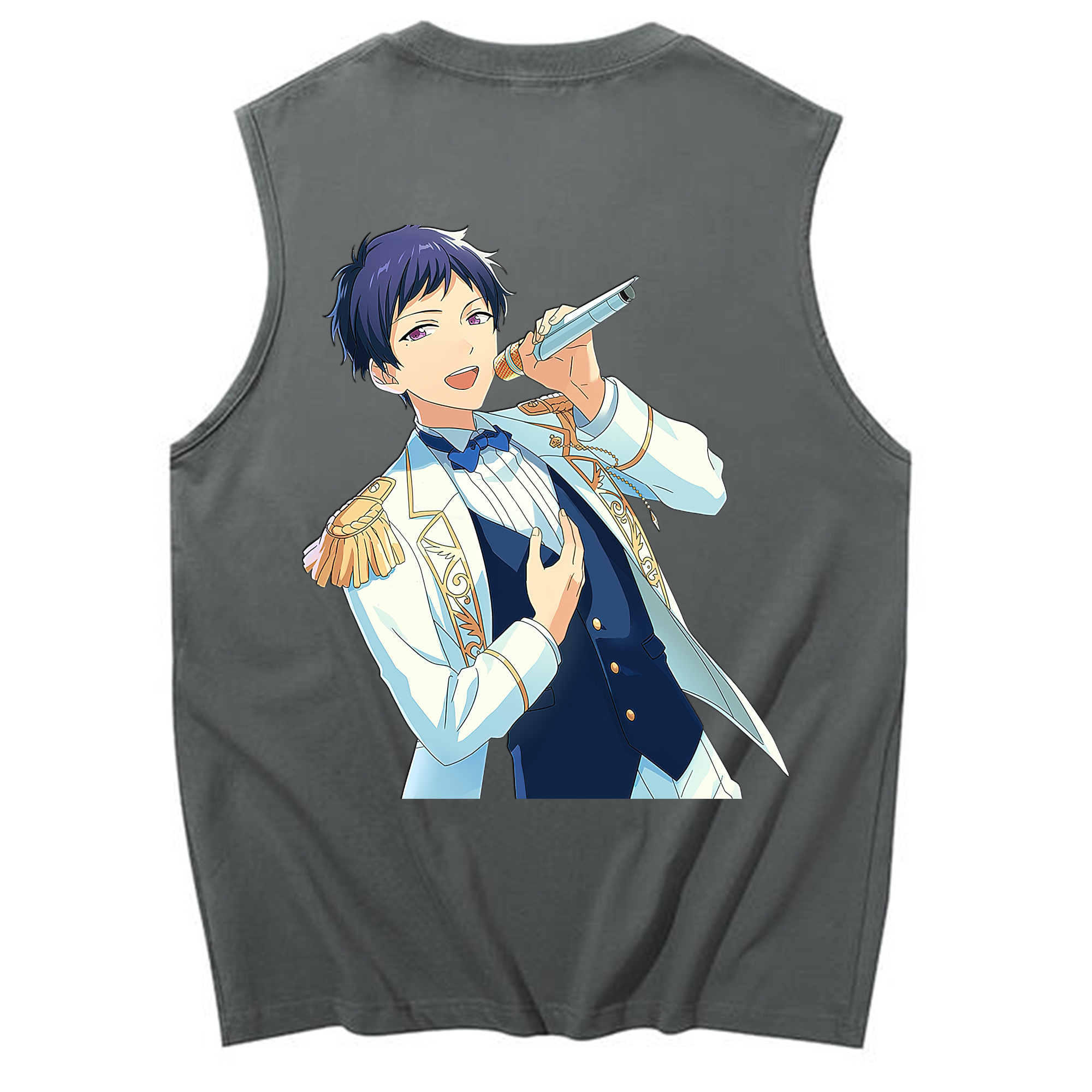 （画像用） あんさんぶるスターズ! Ensemble Stars コットン100％タンクトップ（背面プリント）